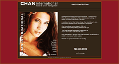 Desktop Screenshot of chaninternational.com